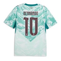Stroje piłkarskie Portugalia Bernardo Silva #10 Koszulka Wyjazdowej MŚ 2026 Krótki Rękaw